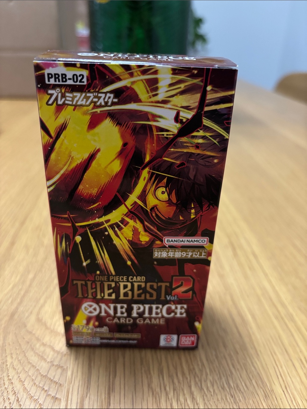 One Piece The Best Vol. 2 (PRB-02) Japanese Booster Box Sealed